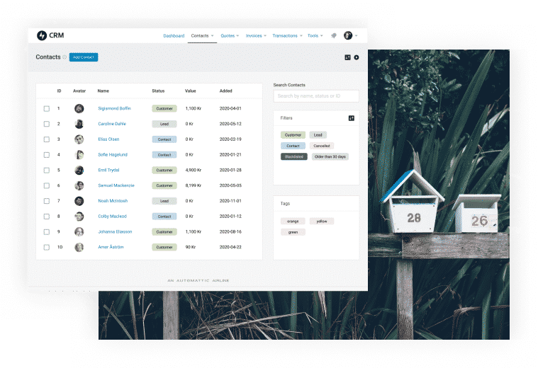 CRM-Plugin