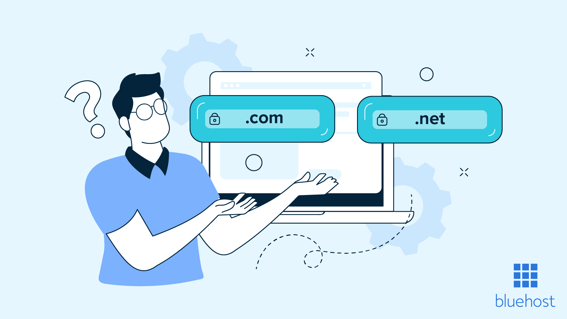 Net vs. Com: Wofür sollten Sie sich entscheiden?