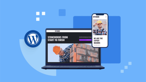 So erstellen Sie eine Bau-Website mit WordPress