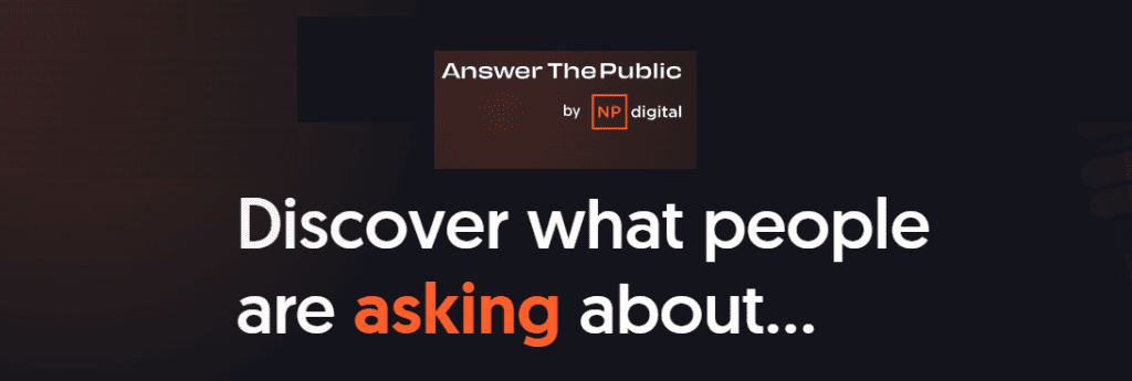 answerthepublic Seite