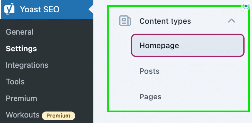 Einrichten von Vorlagen in Yoast SEO