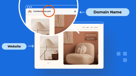Was ist der Unterschied zwischen einer Domain und einer Website?