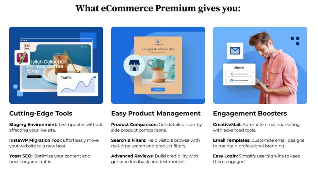 Merkmale von eCommerce Premium