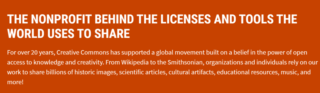 Creative-Commons-Website