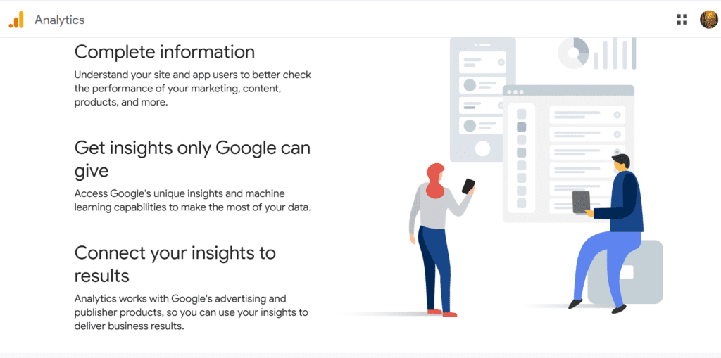 Google Analytics-Werkzeug
